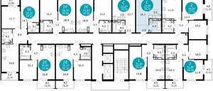 1-к квартира, вторичка, 27м2, 16/17 этаж