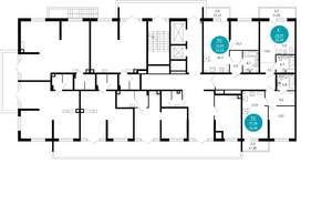 1-к квартира, вторичка, 26м2, 1/17 этаж