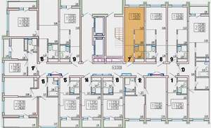 Студия квартира, вторичка, 21м2, 2/19 этаж