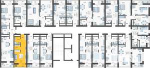 Студия квартира, вторичка, 23м2, 17/19 этаж