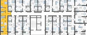 2-к квартира, вторичка, 51м2, 14/19 этаж