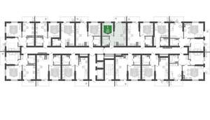 1-к квартира, вторичка, 36м2, 3/12 этаж