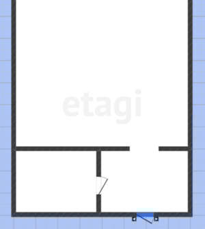 Студия квартира, вторичка, 36м2, 3/5 этаж