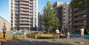 2-к квартира, строящийся дом, 60м2, 6/16 этаж
