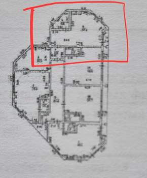 1-к квартира, вторичка, 46м2, 1/4 этаж