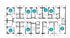 1-к квартира, вторичка, 30м2, 9/12 этаж