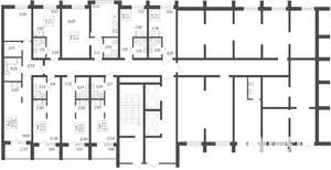 2-к квартира, вторичка, 49м2, 1/19 этаж