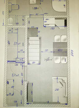 1-к квартира, вторичка, 22м2, 1/19 этаж