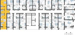 2-к квартира, вторичка, 51м2, 12/19 этаж