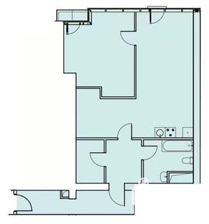 2-к квартира, вторичка, 76м2, 23/24 этаж