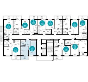 1-к квартира, вторичка, 36м2, 2/17 этаж