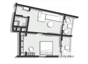 2-к квартира, вторичка, 45м2, 10/11 этаж