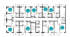 2-к квартира, вторичка, 42м2, 2/12 этаж