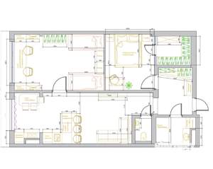 3-к квартира, вторичка, 75м2, 9/18 этаж