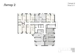 2-к квартира, вторичка, 58м2, 5/20 этаж