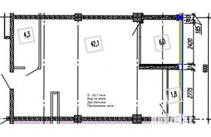 2-к квартира, вторичка, 53м2, 5/11 этаж