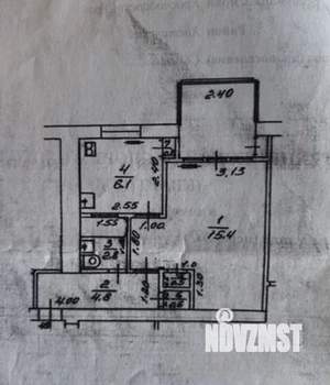 1-к квартира, вторичка, 35м2, 1/5 этаж