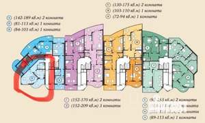 3-к квартира, вторичка, 90м2, 21/25 этаж