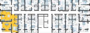 3-к квартира, вторичка, 67м2, 5/19 этаж