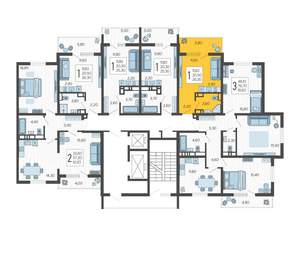 Студия квартира, вторичка, 26м2, 2/10 этаж