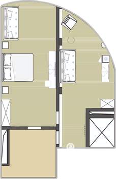 2-к квартира, строящийся дом, 62м2, 3/6 этаж