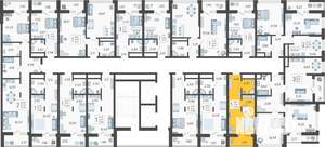 Студия квартира, вторичка, 23м2, 4/19 этаж