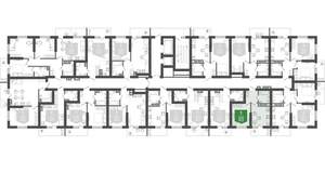 1-к квартира, вторичка, 31м2, 10/12 этаж