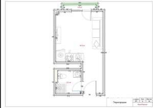 Студия квартира, вторичка, 20м2, 6/12 этаж