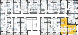 2-к квартира, вторичка, 43м2, 8/19 этаж