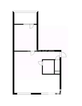 2-к квартира, вторичка, 46м2, 2/5 этаж