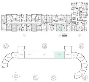 2-к квартира, вторичка, 49м2, 4/8 этаж