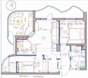 4-к квартира, вторичка, 82м2, 3/10 этаж