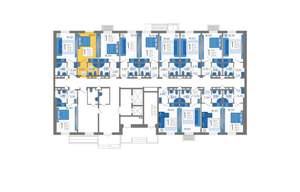 Студия квартира, вторичка, 25м2, 1/12 этаж