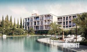 1-к квартира, строящийся дом, 44м2, 3/4 этаж