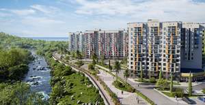 Студия квартира, строящийся дом, 32м2, 10/12 этаж