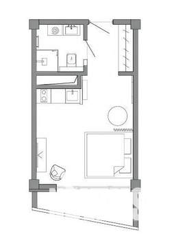 1-к квартира, вторичка, 32м2, 9/11 этаж