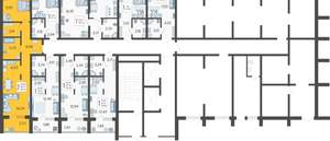 2-к квартира, вторичка, 49м2, 1/19 этаж