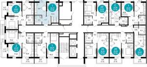 1-к квартира, вторичка, 33м2, 1/17 этаж