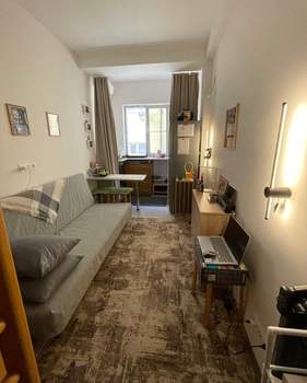 Студия квартира, вторичка, 16м2, 1/9 этаж