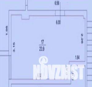 Студия квартира, вторичка, 24м2, 2/4 этаж