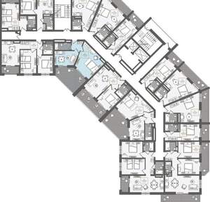 2-к квартира, вторичка, 57м2, 8/10 этаж