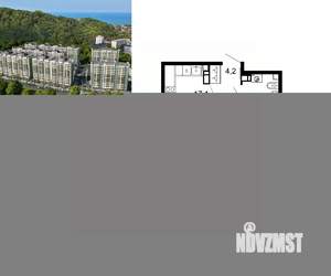 1-к квартира, вторичка, 37м2, 3/12 этаж