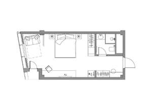 Студия квартира, вторичка, 30м2, 8/11 этаж