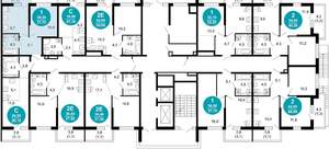 1-к квартира, вторичка, 31м2, 1/17 этаж