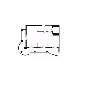 2-к квартира, вторичка, 83м2, 1/8 этаж