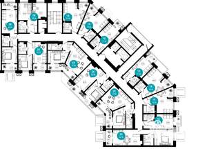 2-к квартира, строящийся дом, 48м2, 2/10 этаж