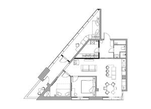 2-к квартира, вторичка, 98м2, 10/11 этаж