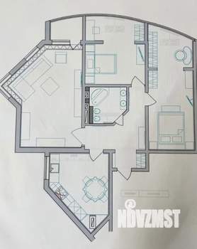 3-к квартира, вторичка, 103м2, 6/17 этаж
