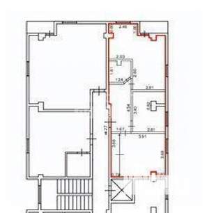 2-к квартира, вторичка, 54м2, 5/6 этаж