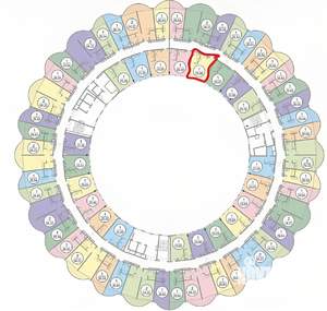 Студия квартира, вторичка, 24м2, 3/10 этаж